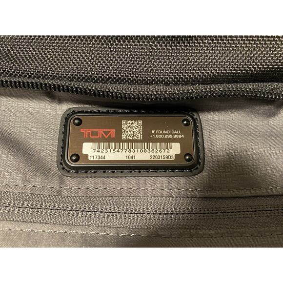 TUMI Travel Bag Duffle Double Expansion Satchel NWT MSRP $550.00 ALPHA 3 Black - Picture 3 of 12